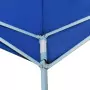 Gazebo Pieghevole Pop-Up 3x9 m Blu