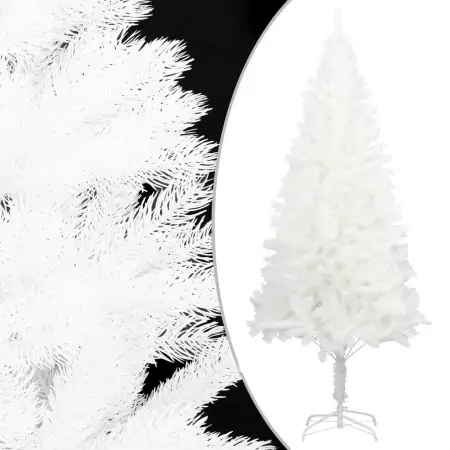 Albero di Natale Artificiale con Aghi Realistici Bianco 150 cm