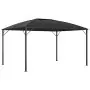 Gazebo con Tende 400x300x265 cm Antracite