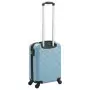 Trolley a Custodia Rigida Blu ABS