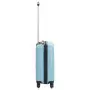 Trolley a Custodia Rigida Blu ABS