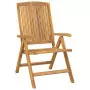 Set Salotto da Giardino 5 pz in Legno Massello di Teak