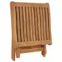 Set Salotto da Giardino 5 pz in Legno Massello di Teak