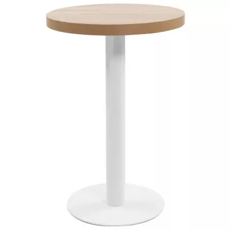 Tavolo da Bistrot Marrone Chiaro 50 cm in MDF