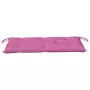 Cuscino per Panca Rosa 100x50x7 cm Tessuto