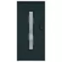 Porta Ingresso Antracite 98x208 cm in PVC