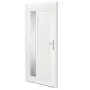 Porta Ingresso Antracite 98x208 cm in PVC