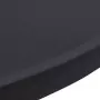 Copertura Elastica per Tavolo 70 cm Antracite 2 pz