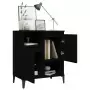 Credenza Nero 60x35x70 cm in Legno Multistrato