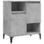 Credenza Grigio Cemento 60x35x70 cm in Legno Multistrato