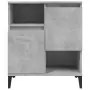 Credenza Grigio Cemento 60x35x70 cm in Legno Multistrato