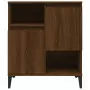 Credenza Rovere Marrone 60x35x70 cm in Legno Multistrato