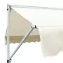 Tenda Parasole con Piedistallo 600x300 cm Crema