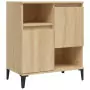 Credenza Rovere Sonoma 60x35x70 cm in Legno Multistrato