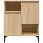 Credenza Rovere Sonoma 60x35x70 cm in Legno Multistrato