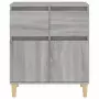 Credenza Grigio Sonoma 60x35x70 cm in Legno Multistrato