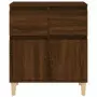 Credenza Rovere Marrone 60x35x70 cm in Legno Multistrato