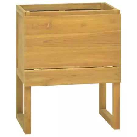 Mobile da Bagno 60x45x75 cm in Legno Massello di Teak