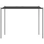 Gazebo Antracite 3x3 m 180 g/m² Tessuto e Acciaio