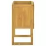 Mobile da Bagno 60x45x75 cm in Legno Massello di Teak