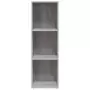 Libreria/Mobile TV Grigio Sonoma 36x30x114 cm Legno Multistrato