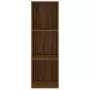 Libreria/Mobile TV Rovere Marrone 36x30x114cm Legno Multistrato