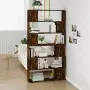 Libreria/Divisorio Rovere Fumo 100x24x188 cm