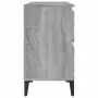 Mobile Lavabo Grigio Sonoma 80x33x60 cm in Legno Multistrato