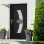 Porta Ingresso Antracite 98x208 cm in PVC