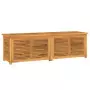 Contenitore Giardino con Borsa 175x50x53cm Legno Massello Teak