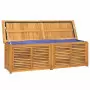 Contenitore Giardino con Borsa 175x50x53cm Legno Massello Teak