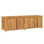 Contenitore Giardino con Borsa 175x50x53cm Legno Massello Teak