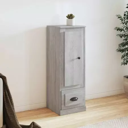 Credenza Grigio Sonoma 36x35,5x103,5 cm in Legno Multistrato