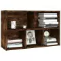 Libreria/Credenza Rovere Fumo 50x25x80 cm in Legno Multistrato