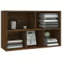 Libreria/Credenza Rovere Marrone 50x25x80 cm Legno Multistrato