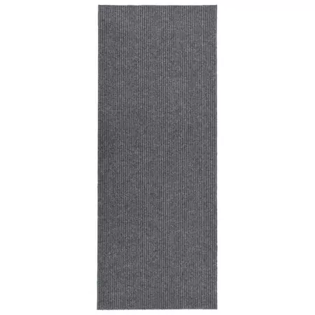 Tappeto Corsia Acchiappa Polvere 100x300 cm Grigio