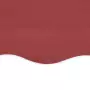 Tessuto di Ricambio per Tenda da Sole Rosso Borgogna 3x2,5 m