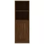 Credenza Rovere Marrone 36x35,5x103,5 cm in Legno Multistrato