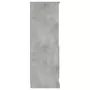 Credenza Grigio Cemento 36x35,5x103,5 cm in Legno Multistrato