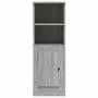 Credenza Grigio Sonoma 36x35,5x103,5 cm in Legno Multistrato