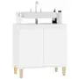 Mobile Lavabo Bianco 58x33x60 cm in Legno Multistrato