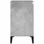 Mobile Lavabo Grigio Cemento 58x33x60 cm in Legno Multistrato