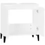 Mobile Lavabo Bianco 58x33x60 cm in Legno Multistrato