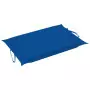 Cuscino per Lettino Prendisole Blu Reale 186x58x3 cm