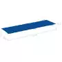 Cuscino per Lettino Prendisole Blu Reale 186x58x3 cm