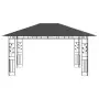 Gazebo con Zanzariera 4x3x2,73 m Antracite 180 g/m²