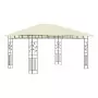 Gazebo con Zanzariera 4x3x2,73 m Crema 180 g/m²