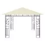 Gazebo con Zanzariera 4x3x2,73 m Crema 180 g/m²