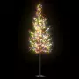 Albero di Natale 600 LED Luci Colorate Ciliegio in Fiore 300 cm