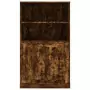 Credenza Rovere Fumo 60x35,5x103,5 cm in Legno Multistrato